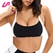 racerback crop top bra